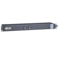 Tripp-Lite IBAR12 Isobar 12-Outlet Network Server Surge Protector, 1U Rack-Mount, 15' Cord, 3840 J, 5-15P, 15A