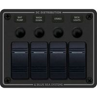 Blue Sea Systems Circuit Breaker Panel, 4 8372