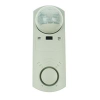M9IA - INDOOR 180º SWIVEL REMOTE CONTROL PIR MOTION ALARM DETECTOR/SENSOR 130dB
