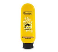 Goldine Sauna Hot Gel - Workout Enhancer, Fat Burning Cream Gel - Sweat, Detox and Sculpt - 8.11 FL Oz / 240 Grams