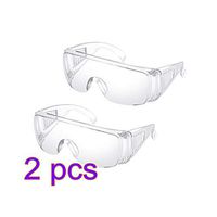 Milisten 4pcs Protective Safety Glasses Medical Goggles Eye Protection Glasses Anti Splash Spectacles Eyewear Safety Face Shield For Women Men