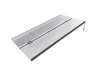 Motorhot 5 ft Portable Folding Wheelchairs Ramp Aluminum Utility Loading Ramps fit for Wheelchair Scooters Mobility