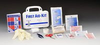 Safety Zone Plastic Office First Aid Kit - 10 Person (1 Kit) - AB-266-6-23