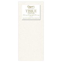 Caspari Solid Tissue Paper in Ivory, 24 Sheets Included