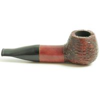 Mr. Brog Bulldog Tobacco Pipe - Model No: 34 Buldog Mahogany Rusticated - Pear Wood Roots - Hand Made