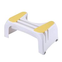 Squatting Toilet Stool，Plastic Non-Slip Bathroom Step Up Stool Relieves Constipation, Bloating (Color : C)