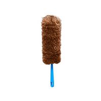 Soft Microfiber Duster Bendable Brush Dust Cleaner Home Furniture Air Conditioner Car Cleaning Feather (Color : Coffee)
