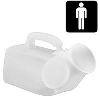 1000ML Male Urinal, Portable Male Urinal Bottle, Emergency Men Urinal Pee Potty with Lid for Hospital, Car Travel, Outdoor Camping, Traffic Jam