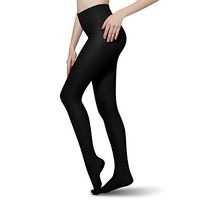 Compression Pantyhose 20-30 mmHg Opaque Support Pantyhose for Women & Men Closed Toe Nursing Graduated Compression Tights Help Relieve Swelling Varicose Veins Edema Back XXL