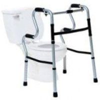 Lumex UpRise Onyx Folding Walker, Color Onyx & Aluminum - UpRise Onyx Folding Walker, Case of 2 - 700175C-2