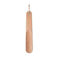 Fitlyiee Handmade Wooden Shoe Horn with Long Handle for Men or Women