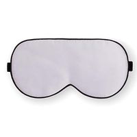 Maxfeel 100% Pure Silk Filled Eye Mask Sleeping Mask Sleep Masks Sleep Masks Sleep Aids Soft and Smooth Solid Colors Hand Washable Big Size 22 * 10cm (Grey)