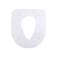 LANGING 10 Pcs Disposable Toilet Pad Travel Hotel Toilet Seat Toilet Pad Anti Dirty Pad Disposable Toilet Paper