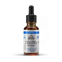 Chicory Tincture Extract, Organic Chicory (Cichorium Intybus) Dried Root for Loss of Appetite, Liver, and Gallbladder, Non-GMO in Cold-Pressed Organic Vegetable Glycerin, Florida Herbs Supplem