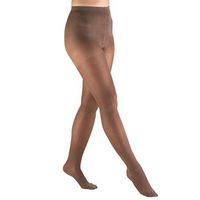 Truform Sheer Compression Pantyhose, 30-40 mmHg, Women's Shaping Tights, 20 Denier, Taupe, Large