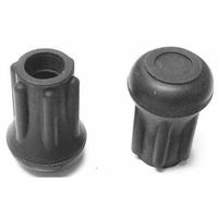 Protective Leg Tip, Slipon, Rd, 33/64", PK10