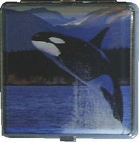 Eclipse Sea Life King Size Cigarette Case (whale)
