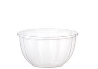 World Centric's 100% Biodegradable, 100% Compostable 16 Ounce Clear PLA Salad Bowl (Case of 450)