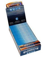 12 Packs of Element Ultra Thin Rice Papers 1.25 (Made to Burn with Zero Ash) and 12 Packs of Raw 1.25 Organic Rolling Papers