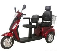 Two Seats Tandem Adult Electric Mobility Scooter, Double Seats