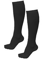 Shop Flash Women's Graduated Premium Performance Recovery Exercising Socks, Black, Small/Medium