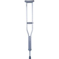HLO Disabled Walker, Thickened Underarm Cane Aluminum Alloy Retractable Non-Slip Single, Old Walker (Single)