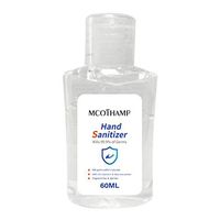 ForHe 60ml Mini Hand Sanitizer, Quick-Dry Alcohol Disposable Hand Wash Cleaner Soap Wipes Gel for Travel