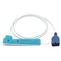 Compatible Nihon Kohden TL-253T Disposable Spo2 Sensor Neonate/Adult Non-Adhesive Foam Sensor 9 Pins 12 Pack