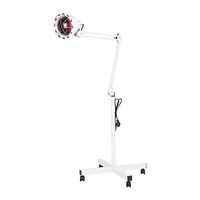 GOTOTOP Infrared Heating Massage Light, Heating Therapy Lamp, Body Massage Lamp with Rolling Wheel and Clamp Desktop Electric Body Muscle Pain Relief Treatment US 110V