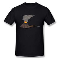 Maxdot Men A Smoking Tobacco Pipe Cotton T Shirt Black