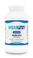 Kala Health MSMPure Tablets, 1000 mg, Pure MSM Organic Sulfur Supplement, Made in USA, 360 Count