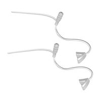 Tweak Hearing Replacement Tubes for Tweak Focus+T and TweakConnect Hearing Amplifiers (Small (1B) Right, Sleeve Tip)