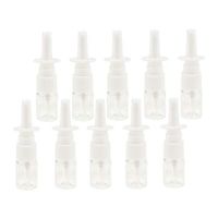 10 Pieces 5ml Nasal Sprayer Pump Essential Oil Perfume Bottles Dispensers - Clear