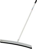 Unger Professional AquaDozer MAX Kit with 36" Smooth Surface Curved Floor Squeegee and 48" Dual End Pole