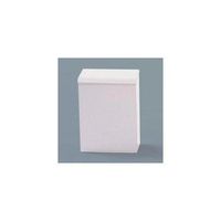 Impact Products 1112 Metal Sanitary Napkin Receptacle, White (Pack of 1)