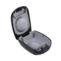SUPVOX Hearing Aid Case Waterproof Portable Small Hearing Aid Hard Storage Case (Black)