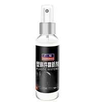 DDLmax 30/50/100/120 ML Plastic Parts Retreading Agent Wax, Reducing Agent Automotive Interior Auto and Plastic Renovated Coating Paste Maintenance Agent (120ml)