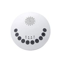 ZYZYZ White Noise Machine, Physical Sleep Instrument White Noise Sound Machine Sleep Therapy Aid Device for Home Office Baby Sleep Aid (White)