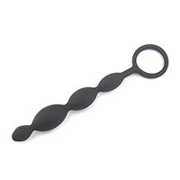 WENWING Waterproof Silicone B'ut.t Plug Pull Ring Beads Ball Amal Plug Shower Enema Pocket Massager Beaded Stopper Sxx Toys for Men Women