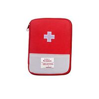 Alelife Portable Medical Storage Bag,Medical Bag Emergency Survival Drug Storage Kit Treatment Outdoor Home Rescue New (S:15X10.5CM)