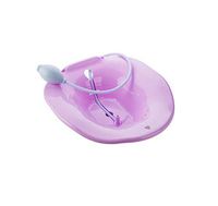 JFGUOYA Sitz Bath Over-The-Toilet Perineal Soaking Bath with Flusher, for Hemorrhoidal Relief, Pregnant Women,The Elderly, Post-Episiotomy Patients,Purple