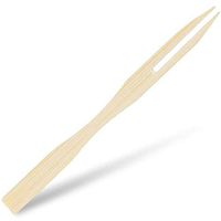 Bamboo Fruit Forks 3.5 Inch 850pcs, Disposable Natural Bamboo Party Forks Perfect for Fruits, Appetizers, Cocktails, Fountain, Meat
