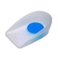 Pedifix GelStep Medium Recovery Heel Cup with Soft Center Spot - Uncovered, Small - Model 5025-S