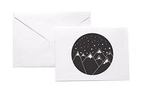 Mountains and Stars Stationery Note Card Set