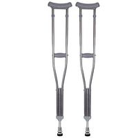 Walkers Lxn Lengthen Stainless Steel Axilla Crutches, Adjustable Height Non-Slip Wear Resistant Adult 1 Pair