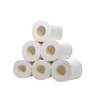 Aotifu Toilet Paper 6/8/12 Three-Layer roll Paper Toilet Paper Toilet Paper Hollow Replacement Roll Paper Kitchen Paper (White)