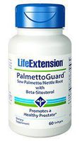 Super Saw Palmetto Nettle Root Forumla With Beta Sitosterol, 60 SoftGels by Life Extension (Pack of 4)