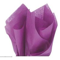 Plum | Count: 96 Sheets | Size: 15 Inch x 20 Inch | Premium Quality Tissue Paper for Gift Bags, Gift Wrap, Paper Flower, Party Decoration, Pom Poms | Colors of Rainbow