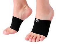 Doc Miller Premium Arch Compression Sleeves 1 Pair Perfect Option to Our Plantar Fasciitis Socks - for Plantar Fasciitis Pain Relief and Treatment for Everyday Use with Arch Support (Black, X-Large)