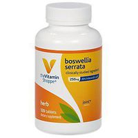 The Vitamin Shoppe Boswellia Serrata 250MG Standardized Extract, Clinically Studied Ingredient, Cardiovascular Joint Health (120 Tablets)